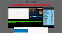 Desktop Screenshot of footballonsat.com